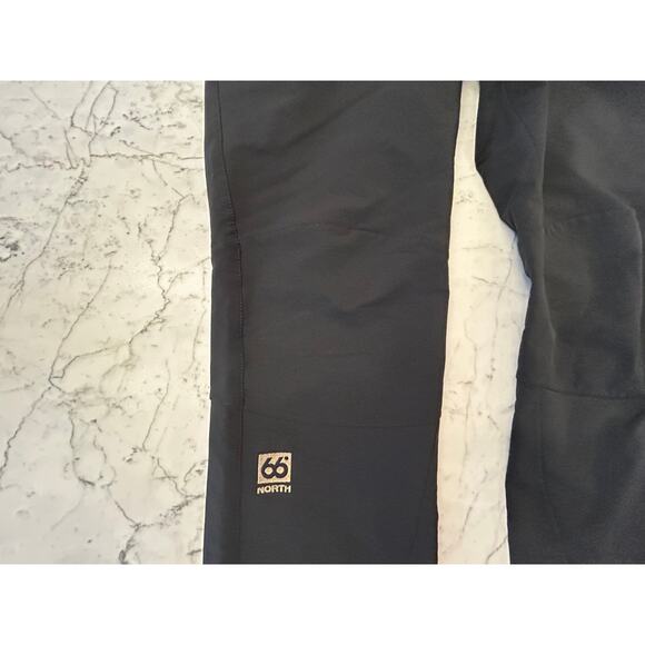 66* North 66 Degrees Eldborg Womens hiking pants Black Shell Trousers XXL 2XL - Picture 4 of 12